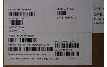 Lenovo 5M11H88988 KB BK MG EURO ENG CHY