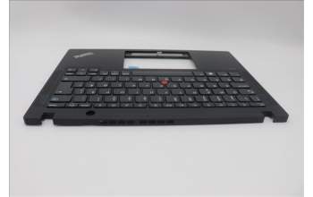 Lenovo 5M11H94314 C-Cover with keyboard, Norwegian, Black, UK