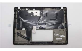 Lenovo 5M11H94332 C-Cover with keyboard, Swedish/Finnish, Black, UK