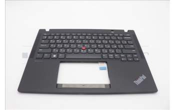 Lenovo 5M11H94353 C-Cover with keyboard, Ukraine, Black, US