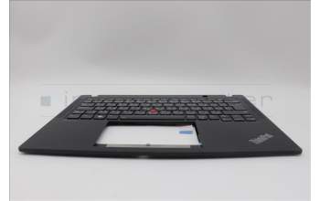 Lenovo 5M11H94366 C-Cover with keyboard, Bulgarian, Black, Backlight, UK