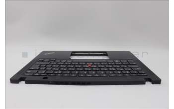 Lenovo 5M11H94366 C-Cover with keyboard, Bulgarian, Black, Backlight, UK