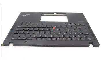 Lenovo 5M11H94379 C-Cover with keyboard, USA English, Black, Backlight, US