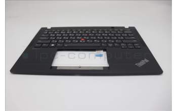 Lenovo 5M11H94467 C-Cover with keyboard, Ukraine, Black, Backlight, US