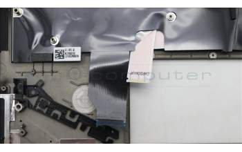 Lenovo 5M11H94487 C-Cover with keyboard, Czech Slovakian, Black, Backlight, WWAN, UK