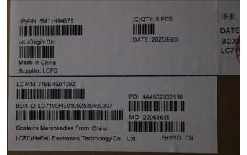 Lenovo 5M11H94578 BL KB BK MG WW UKE PMX