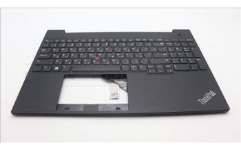 Lenovo 5M11H94778 C-Cover with keyboard, Hebrew, Black, US