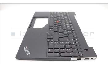 Lenovo 5M11H94855 MECH_ASM FRU KBD CCV 058 FRA BL(CHY)UKBK
