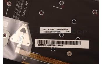 Lenovo 5M11H94993 MECH_ASM GP KBDBZL,058 FRA,WL,BK/BZ,CHY