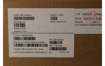 Lenovo 5M11H95018 C-Abdeckung mit Tastatur, Portugiesisch, Schwarz, WLAN