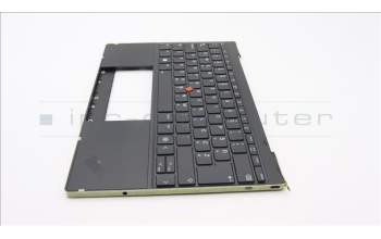 Lenovo 5M11H95020 C-Abdeckung mit Tastatur, Slowenisch, Schwarz/Bronzefarben, Hintergrundbeleuchtung, WLAN