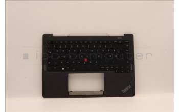 Lenovo 5M11J12750 C-Abdeckung mit Tastatur, Schwedisch/Finnisch, Schwarz, WLAN