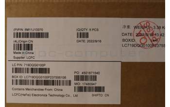 Lenovo 5M11J13370 C-Abdeckung mit Tastatur, Portugiesisch, Schwarz, Fingerabdruck, WLAN