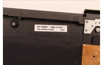 Lenovo 5M11J13370 C-Abdeckung mit Tastatur, Portugiesisch, Schwarz, Fingerabdruck, WLAN
