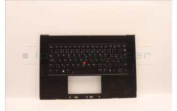 Lenovo 5M11J13387 MECH_ASM KBD BZL,WL,FPR,BK,CHY,CZE/SLK