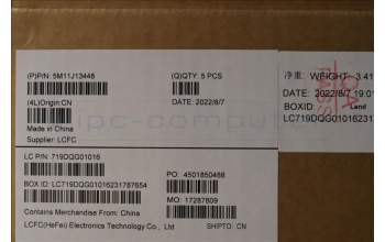 Lenovo 5M11J13448 MECH_ASM KBD BZL,WL,FPR,BK,SRX,UK
