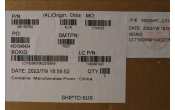 Lenovo 5M11K07692 MECH_ASM GRP KBD BZL,GER,WW,DB,SUN