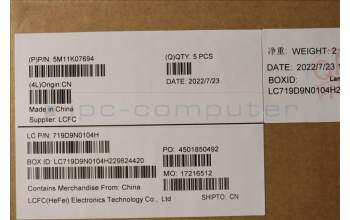 Lenovo 5M11K07694 MECH_ASM GRP KBD BZL,NORDIC,WW,DB,SUN