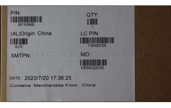 Lenovo 5M11K08495 CS21 3+2bCP,Small,Mylar+Synaptics PCB,Gray,SOVP&MP,Sunrex