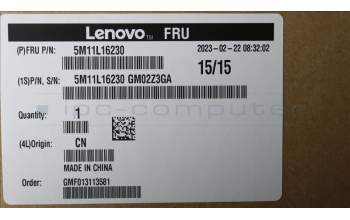 Lenovo 5M11L16230 Lenovo LCD Module,14\",WQXGA+,Non-Touch,Glare,OLED,400nit,100%DCI-P3