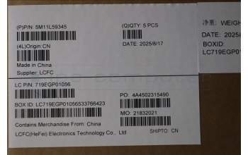 Lenovo 5M11L59345 BL KB BK HUN CHY