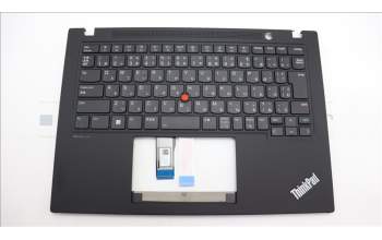 Lenovo 5M11L59363 C-Cover with keyboard, Japanese, Black, Backlight, JP