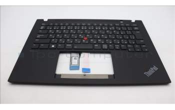 Lenovo 5M11L59363 C-Cover with keyboard, Japanese, Black, Backlight, JP