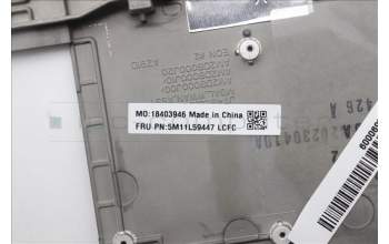 Lenovo 5M11L59447 C-Cover with keyboard, Bulgarian, Black, Backlight, WWAN, UK