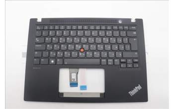 Lenovo 5M11L59447 C-Cover with keyboard, Bulgarian, Black, Backlight, WWAN, UK