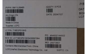 Lenovo 5M11L59485 C-Cover with keyboard, Greek, Black, Backlight, WWAN, US