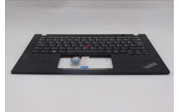 Lenovo 5M11L59493 C-Cover with keyboard, Hungarian, Black, Backlight, WWAN, UK