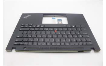 Lenovo 5M11L59499 C-Cover with keyboard, Icelandic, Black, Backlight, WWAN, UK