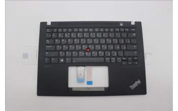 Lenovo 5M11L59533 C-Cover with keyboard, Russian, Black, Backlight, WWAN, US