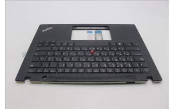 Lenovo 5M11L59533 C-Cover with keyboard, Russian, Black, Backlight, WWAN, US