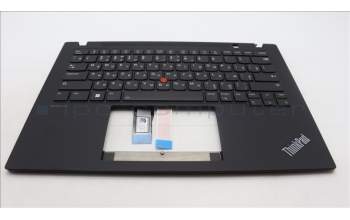 Lenovo 5M11L59535 C-Cover with keyboard, Russian, Black, Backlight, WWAN, US