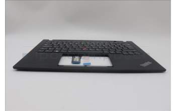 Lenovo 5M11L59545 C-Cover with keyboard, Swedish/Finnish, Black, Backlight, WWAN, UK