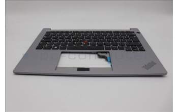 Lenovo 5M11L60994 C-Cover with keyboard, French, Arctic Grey, US