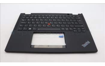 Lenovo 5M11L64181 C-Cover with keyboard, UK English, Black, Backlight, UK