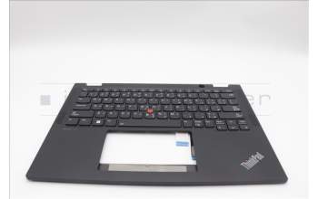 Lenovo 5M11L64192 C-Cover with keyboard, Arabic, Black, Backlight, WWAN, US