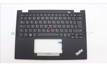 Lenovo 5M11L64228 MECH_ASM KBD W C GER BKLT CHY WW UK BK
