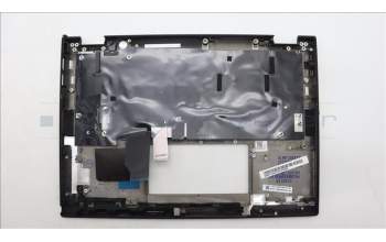 Lenovo 5M11L64241 C-Cover with keyboard, Icelandic, Black, Backlight, WWAN, UK