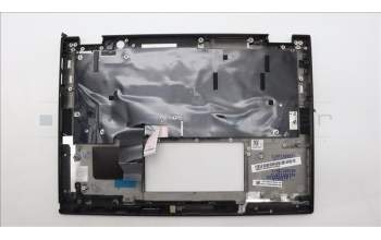 Lenovo 5M11L64265 C-Cover with keyboard, Portuguese, Black, Backlight, WWAN, UK