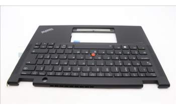Lenovo 5M11L64265 C-Cover with keyboard, Portuguese, Black, Backlight, WWAN, UK