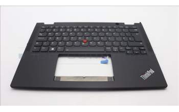 Lenovo 5M11L64295 C-Cover with keyboard, UK English, Black, Backlight, WWAN, UK