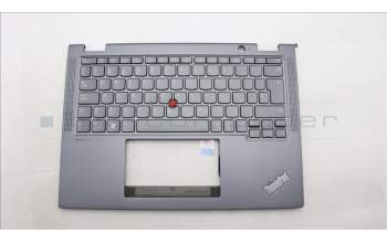 Lenovo 5M11L64739 C-Cover with keyboard, Spanish, Grey, Backlight, WWAN, UK