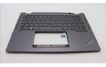 Lenovo 5M11L64744 C-Cover with keyboard, Swedish/Finnish, Grey, Backlight, WWAN, UK
