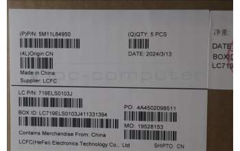 Lenovo 5M11L64950 MECH_ASM FRU KB CCV GER (CHY) UK BK