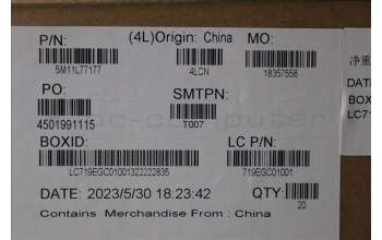 Lenovo 5M11L77177 FRU PHX2 Power Bracket ASSY BK