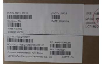 Lenovo 5M11L83282 MECH_ASM KBDBZL,HUN,WL,BK/BZ,SRX