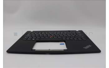 Lenovo 5M11L85665 C-Cover with keyboard, Danish, Black, UK